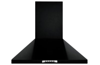 Bush 60cm Chimney Cooker Hood - Black.